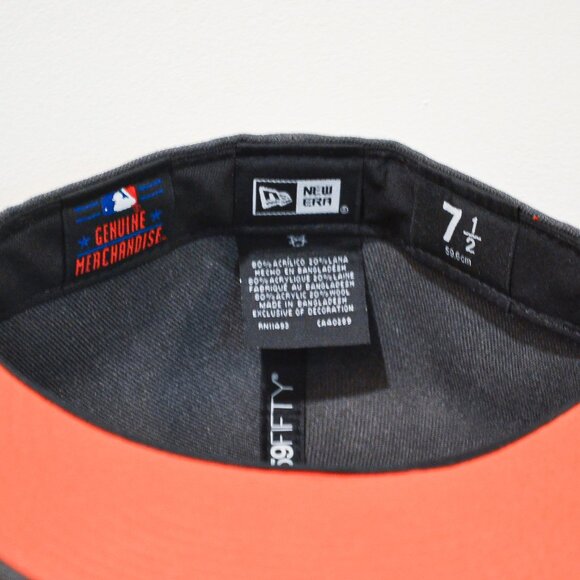 New Era Baltimore Orioles Fitted Hat 7 1/2 - Picture 5 of 5